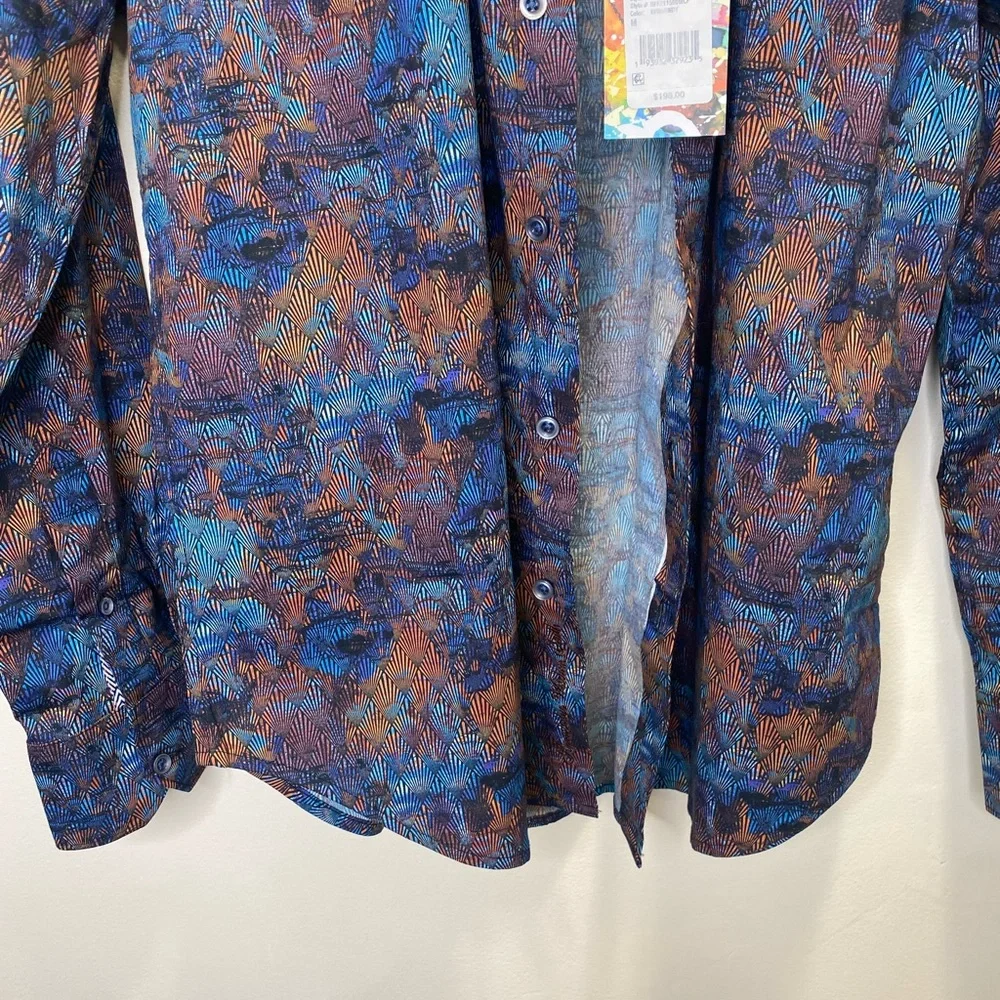 ROBERT GRAHAM Lewisville Long Sleeve Shirt Size M - Picture 8 of 9
